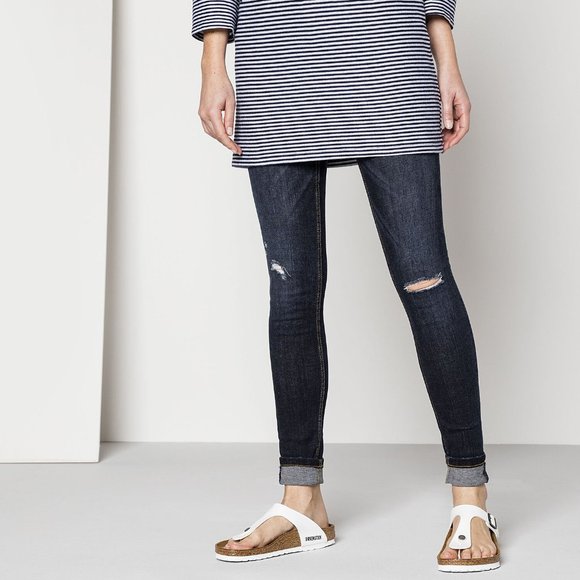 Birkenstock White Patent Leather Gizeh Sandals-NWT - Picture 6 of 8